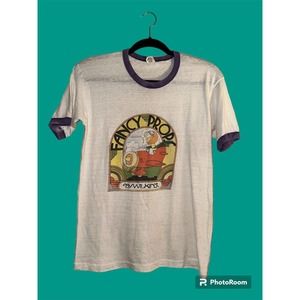 Vintage 70’s Hanes Short Sleeve T Shirt Mens Medium Cotton Blend RARE